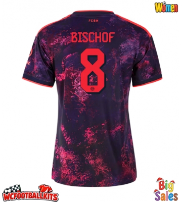 Bayern Munich Tom Bischof #8 Replica Third Stadium Shirt for Women 2026-27 Short Sleeve